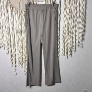 James Perse Taupe Nylon Wide Leg Pull On Pant size 2/M